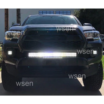 Nižšie Skryté Nárazníka Mriežka Montáž Zátvorkách Pre 32 Palcov LED Svetlo, Bar vhodné Pre Toyota Tacoma 2016-2019 Vyzdvihnutie 2WD/4WD