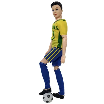 NK 5 Set/Veľa Bábika Šport 2020 Futbalové majstrovstvá Sveta Oblečenie Doplnky Pre Barbie Chlapec Bábika Ken DZ