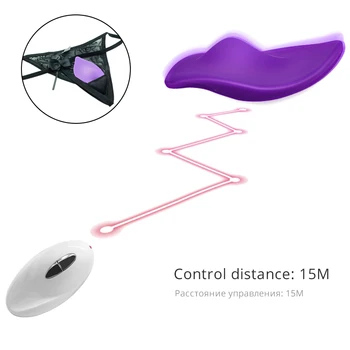 Nohavičky Vibrátor vajcia Bezdrôtové Diaľkové Vibrátor stimulátor klitorisu USB Nabíjateľné Sex, Erotické Hračky, Stroj, žena Páry