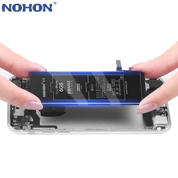 NOHON Batéria Pre Apple iPhone 6S 6 7 8 5S 5C iPhone6S iPhone6 iPhone7 Vysoká Kapacita Výmeny Mobilného Telefónu, kontakty batérie + Nástroje
