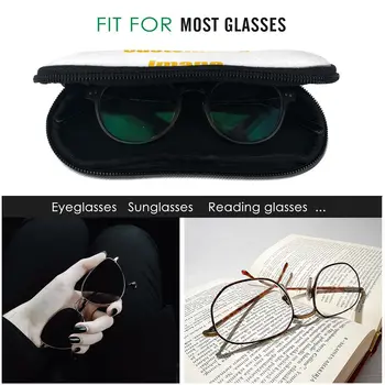 NOISYDESIGNS Prenosné Okuliare Prípade Prispôsobiť Tlač Okuliare Prípade Unisex Oko-oblečenie, Skladovanie Cestovné Tašky, slnečné Okuliare Box Mäkká