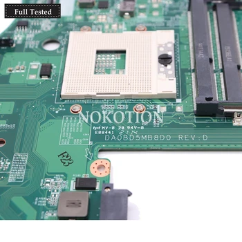 NOKOTION A000243940 DA0BD5MB8D0 REV D Pre toshiba satellite L75 S75 notebook základná doska Intel HD4000 Grafika HM77 DDR3