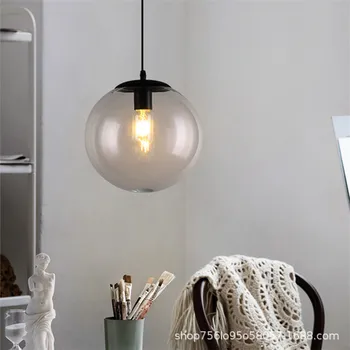 Nordic deco maison lesk pendente železa Domáce Dekorácie E27 Svietidlo reštaurácia LED prívesok osvetlenie závesné svietidlo