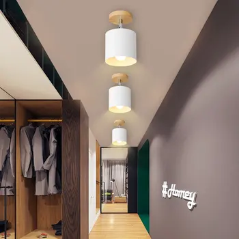 Nordic spálňa stropné svietidlo moderný minimalistický tvorivé 180° otočná obývacej izby, spálne, balkón, veranda, chodba uličkou lampa