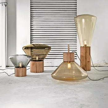 Nordic Českej Dizajn Brokis Dolky, Stolná Lampa Dreva, Jednoduché Jednotlivých Art Decor Sklo Led Stolná Lampa Salón Spálňa Spálňa Štúdia