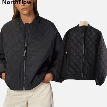 NorthFlow MD bunda ženy casaco feminino jaqueta feminina bombardér bunda pevné hranolové prehoz na zips pravidelné bunda