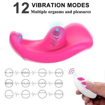 Nositeľné Vibrátor Bezdrôtové Diaľkové Ovládanie Klitorisu Stimulátor G-bodu Orgazmus Masturbator Prenosné Sexy Nohavičky Sexuálne Hračky pre Ženy