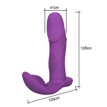 Nositeľné Vibrátor Diaľkové Ovládanie Dildo Tri Motory G-spot Klitoris Stimulátor Žena Masturbator Dospelých, Sexuálne Hračky Pre Ženu A Muža