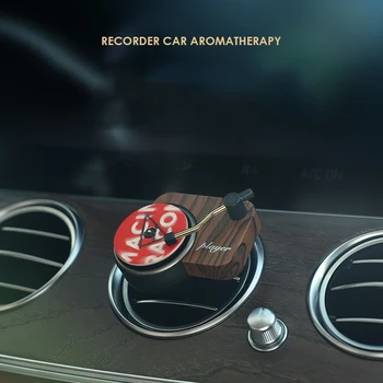 Nostalgické Čierne Gumové Diskov Osviežovač Vzduchu Auto Vôňa Klimatizácia Ventilačné Zásuvky Parfum Klip Čerstvé Aromaterapia Vôňa