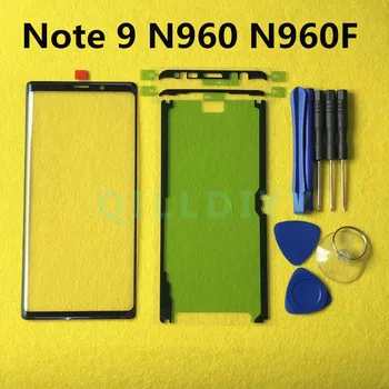 Note9 Obrazovky Dotykového Panela Vonkajšieho Skla Pre Samsung Galaxy Note 9 N960 N960F SM-N960F Predné Sklo Objektívu Náhradné + Nálepka Nástroje
