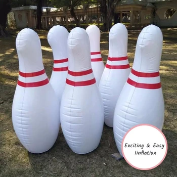 Novinkou Miesto Nafukovacie Obrie Bowling Nastaviť pre Deti Vonku Trávnik na Dvore Hry pre Rodiny Jumbo 22