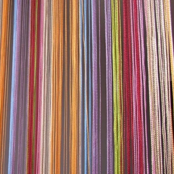Novo Rainbow Color Line Opony Krytý upscale Dekor Priestor Deliace Pásy Strapec Line String Záclony, Žalúzie pre Obývacia Izba