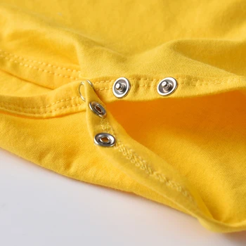 Novonarodené Dieťa Chlapcov, Oblečenie, Úsmev Klobúk + Žltá Jumpsuit + Kombinézu Mäkké Bavlnené Detské Letné Oblečenie Vytlačené Dojčenské Oblečenie
