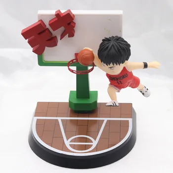 NOVÉ 13,5 cm 2 Typy Kreslených Slam Dunk Shohoku Basketbalového Hráča Obrázok Hračky Hanamichi Rukawa Kaede Anime Model s funkciou opp taška