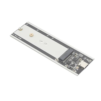 NOVÉ 1pcs M. 2 NGFF SATA SSD 10Gbps na USB 3.1 Typ-C Converter Adaptér Kryt Pre Prípad M2 Pevný Disk PC