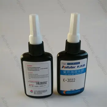 Nové 2ks 50g kafuter K-3022 UV lepidlom a uv vytvrdzovania lepidla Akryl Priehľadné plexisklo lepidlo