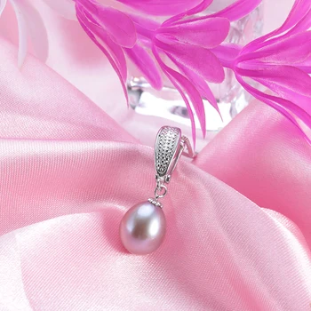 Nové 45 cm 925Silver Náhrdelníky Pre Ženy Elegantné 5A Prírodné Sladkovodné Perly Šperky Najnižšiu Cenu Mincový Striebro Prívesok S Box