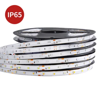 NOVÉ 5M LED Pás Svetla 3528SMD 12V Flexibilné LED Pásky, Ľahké, Nepremokavé IP20/IP65 60LEDs/m jednofarebné LED Pásky Domáce Dekorácie
