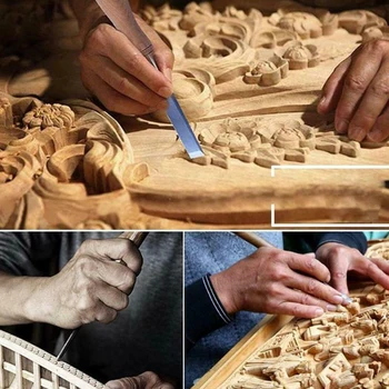 Nové 8/10/12pcs Gouge Sústruh Dláto Tesárstvo Dreva, Nástroje na Rezanie Sústruženie Umenie Carving Kit Tools Kit-40