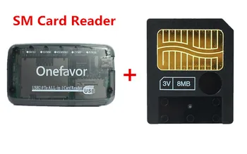 Nové!!! 8MB Smart media karty smartmedia SM pamäťovú kartu 8M+ SM Čítačka Pamäťových Kariet
