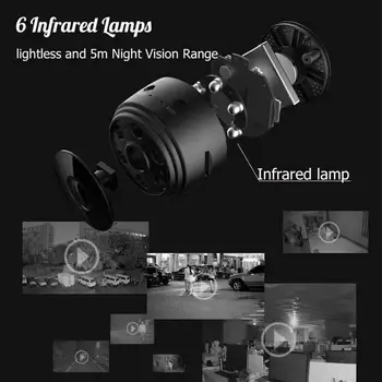 Nové A9 1080P Mini WIFI Videokamera Wireless Home Security DVR Nočné Videnie IP Kamery Mikro Malé Kamery Voyeur Fotoaparát