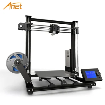 Nové Anet A8 plus Upgrade 3D Printer Kit Plus Veľkosť 300*300*350 mm s Vysokou Presnosťou Kovové Desktop 3D Tlačiarne DIY Impresora 3D