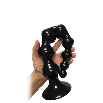 NOVÉ análny hračka 360mm Super Dlhé Análne Korálky Zadok plug čierny Análny vibrátor riti dilator sexuálne hračky pre mužov masáž Prostaty zadok Buttplug