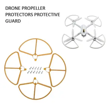 Nové arrvials 4pcs Drone Vrtule Chrániče Ochranný Kryt Pre Hubsan H501S H501C H501E Quadcopter