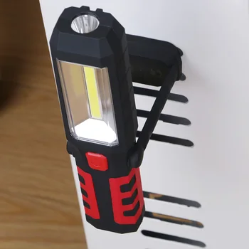 NOVÉ COB LED Magnetické Pracovné Svetlo Garáž Mechanik Domov Nabíjateľné Baterky Lampy