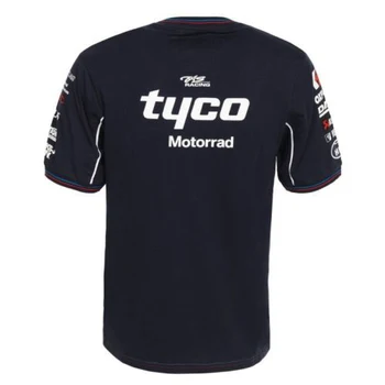 Nové Edision príchod! 2018 Tyco Motocross Bicykli T-shirt MOTO GP Bavlna T-shirt Dres pre BMW Tímu Tričko