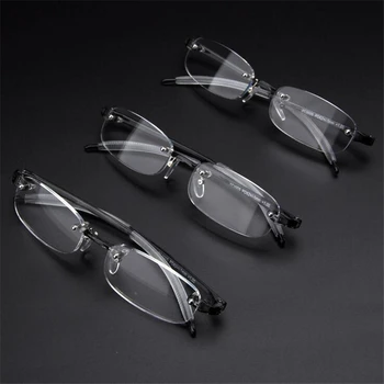 Nové Frameless Krátkozrakého Okuliare Muži Ženy Ultralight bez obrúčok Rám Krátke-pohľad Okuliare Nearsighted Okuliare 100 ~ 400 stupňov