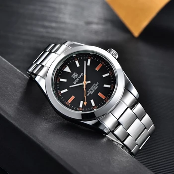 Nové Hodinky Pánske 2020 Top Značky Luxusné BENYAR Mechanické náramkové hodinky Business Automatické Športové Hodinky pre Mužov relogio masculino