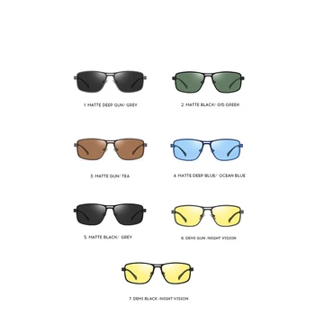 Nové Klasické Polarizované slnečné Okuliare Mužov 2021 Trend Slávny Okuliarov Jazdy Slnečné okuliare, Dizajnér Vintage Rybárske Slnečné Okuliare Pre Mužov TR90