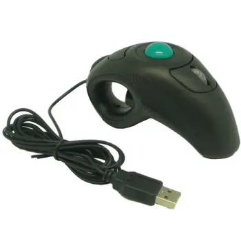 Nové Káblové 2.4 G Vzduchu Myši Ručné Myš Trackball Palcom Ovládané Prenosné Zariadenie Trackball Myši Myš 531#3