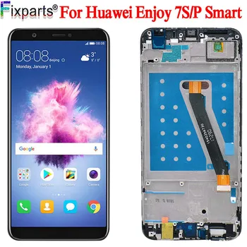Nové LCD Pre Huawei Užite si 7S LCD Pre HUAWEI P Smart 2018 Displej Dotykový Displej Vychutnať 7 S OBR-LX1 /OBR-L21 LCD pre P Smart Displej