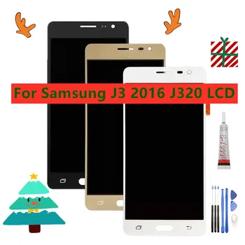 NOVÉ LCD Samsung Galaxy J3 2016 J320 LCD Displej Dotykový Displej J320F J320FN J320H J320M J3 s LCD SAMSUNG SM-J320FN/F/M/H/DS
