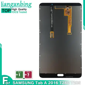 Nové LCD T280 Displej Dotykový Displej Digitalizátorom. Senzory Montáž Panel Náhradná Pre Samsung Galaxy SM-T280 T280 T285
