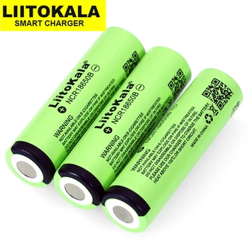Nové Liitokala 18650 3400mAh lítiové batérie, NCR18650B 3,7 V batérie pre baterky ues