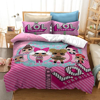 Nové LOL prekvapenie bábika posteľná bielizeň nastaviť perinu a vankúš bytový textil domáce dekorácie pomôcok pre deti narodeninám