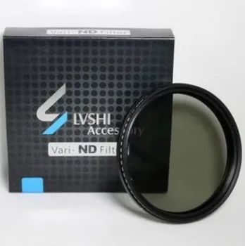 Nové LVSHI 52mm Stlmovač ND Filter Nastaviteľný ŽÚ2, Aby ND400 Neutrálne ND Filter Pre Dynamický Obrazovky falls