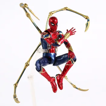 Nové Mafex 081 Avengers Infinity War Železa Spider Akcie Obrázok Model Hračky Bábika Darček