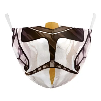 Nové Mandalorian Yoda Baby Star Wars Darth Vader Cosplay Maska Stormtrooper Bavlna Umývateľný protiprachová Športové Priedušná Masky