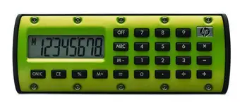 Nové Mini Kalkulačka Hp Quick Calc Roztomilý Prenosná Kalkulačka S Malé Roztomilé Kalkulačka S Magnetom Led Vrecku Študenta Kalkulačka
