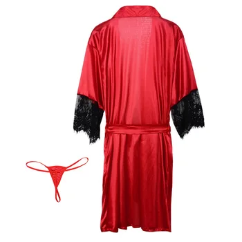 Nové Módne dámske Pohľadu Erotické spodné Prádlo Nastaviť Transparentné Sexy Čipka Pyžamo Plus Veľkosti S-3XL
