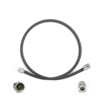Nové N Mužského prepínač N typ samica konektor RG8 Jumper kábel Kábel adaptéra 100 cm 1m vysoká kvalita nízka strata