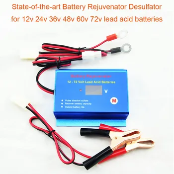 Nové Navrhnuté Batérie Desulfator Rejuvenator Reconditioner pre 12V 24V 36V 48V 60V 72V Olovené Batérie