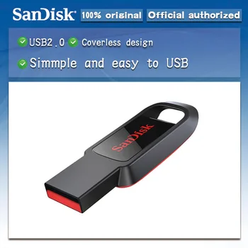 NOVÉ Originálne SanDisk 32 USB flash Disk kl ' úč CZ61 USB 2.0 32gb memory stick igabytes memoria usb