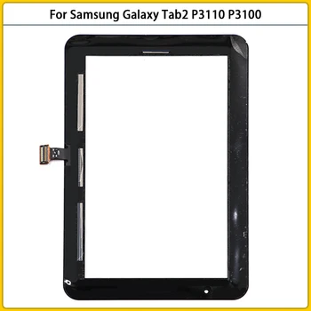 Nové P3100 Dotykový displej Pre Samsung Galaxy Tab2 GT-P3100 GT-P3110 P3110 Dotykový Panel Digitalizátorom. Snímač Lcd Predné Sklo Objektívu