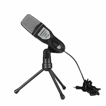 Nové Profesionálne Audio Šumu Kondenzátorových Mikrofónov Štúdiové Nahrávanie Zvuku Mikrofónu s mini stolný statív