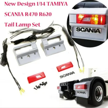 Nové tamiya scania truck zadné svetlo brzda/otočenie/vzad led svetlo pre mierke 1/14 rc scania R620 56323 R470 traktor, prípojné vozidlo,